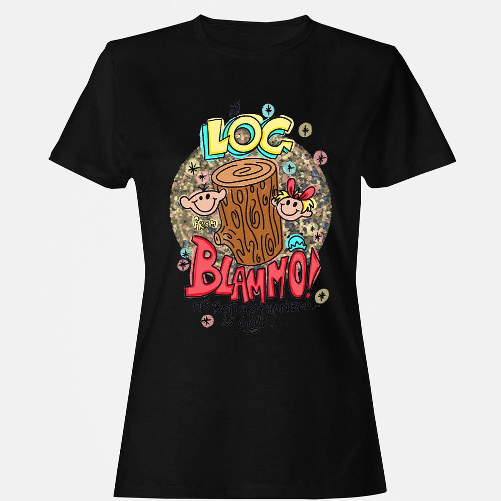 Women's T-Shirt - L86BYHK5 - Black - 16