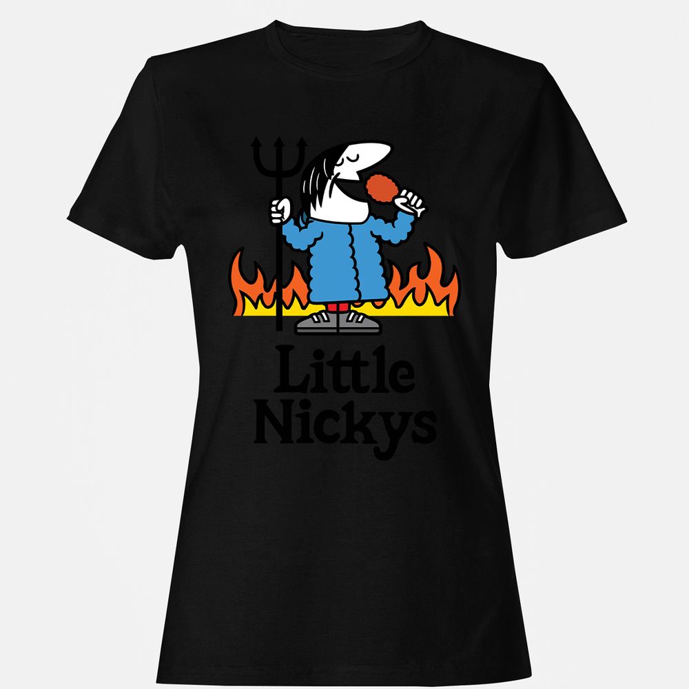 Women's T-Shirt - 61Q7YRGQ - Black - 16