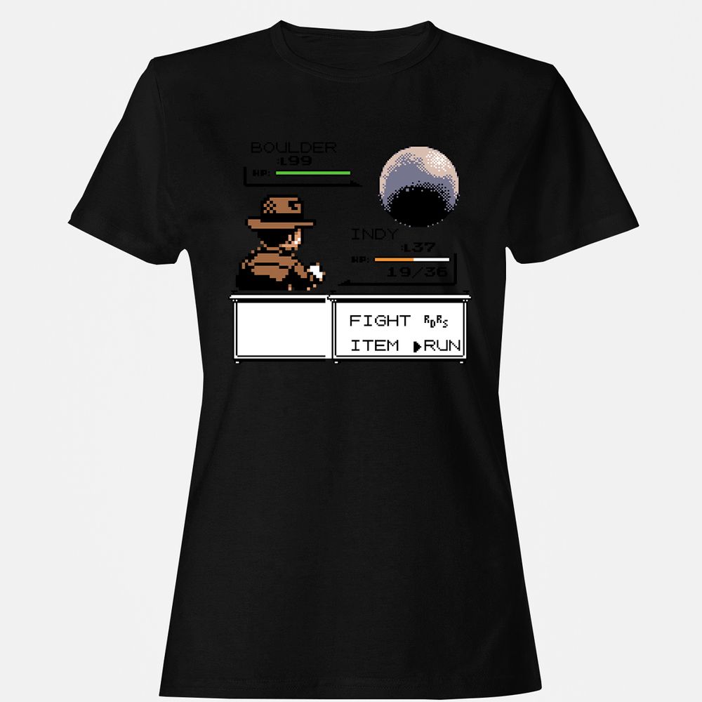 Women's T-Shirt - N4VM4LLN - Black - 16