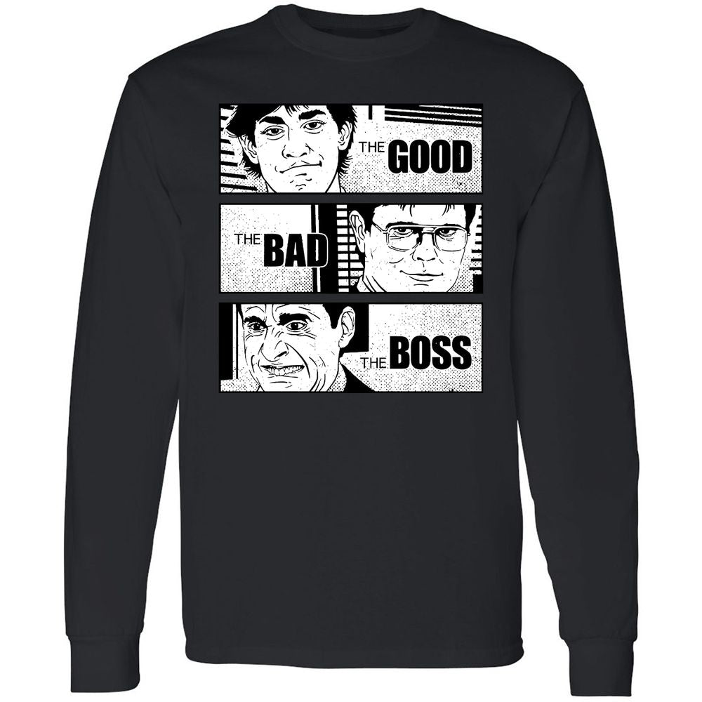 Long Sleeve T-Shirt - 8347BQJ3 - Black - 16