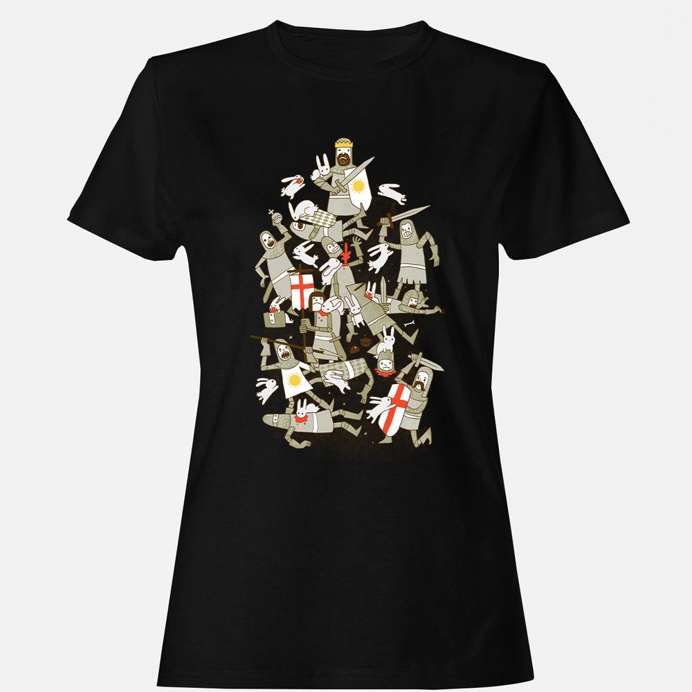 Women's T-Shirt - 7EJN3A6L - Black - 16