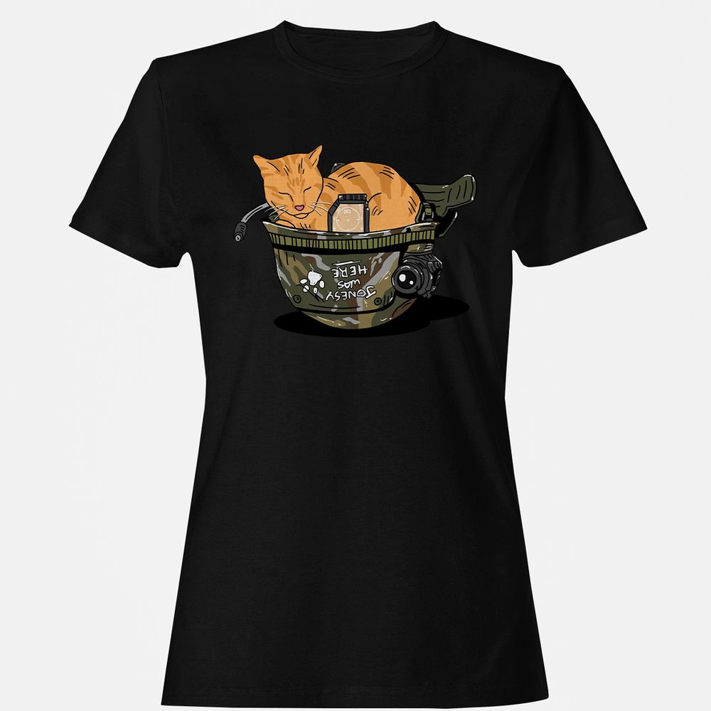 Women's T-Shirt - Q2PHNE9G - Black - 16