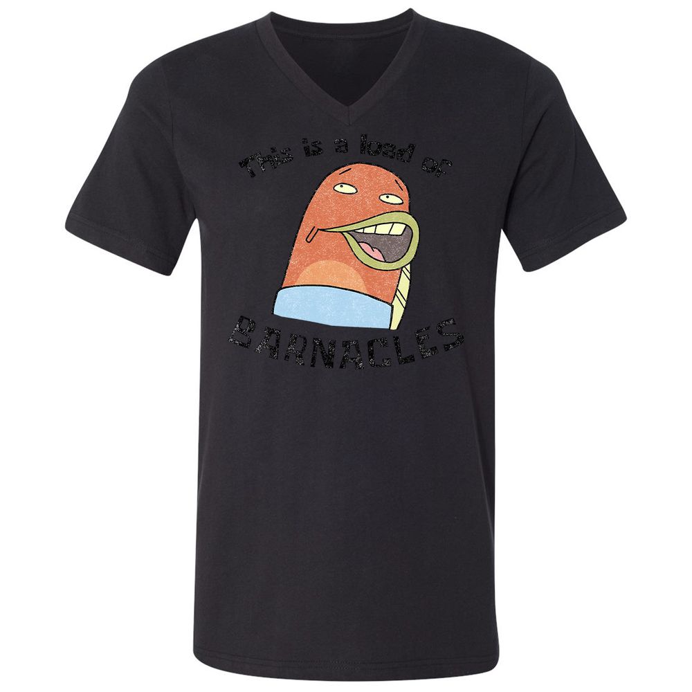 Unisex V-Neck T-Shirt - JJVUQG65 - Black - 16