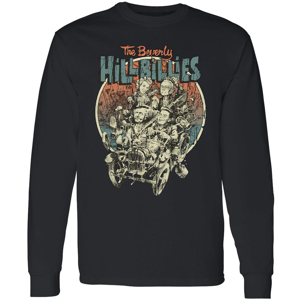 Long Sleeve T-Shirt - X5CJ8QCZ - Black - 16