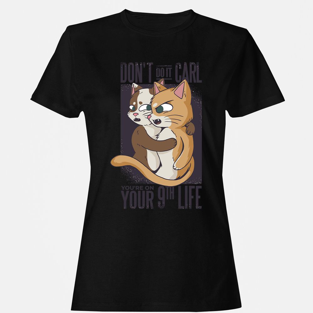 Women's T-Shirt - JQX3FYRP - Black - 16