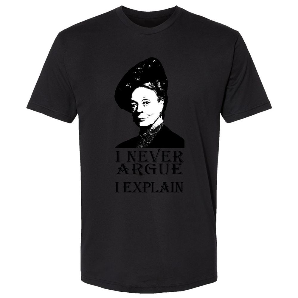 I never argue - Black - 16