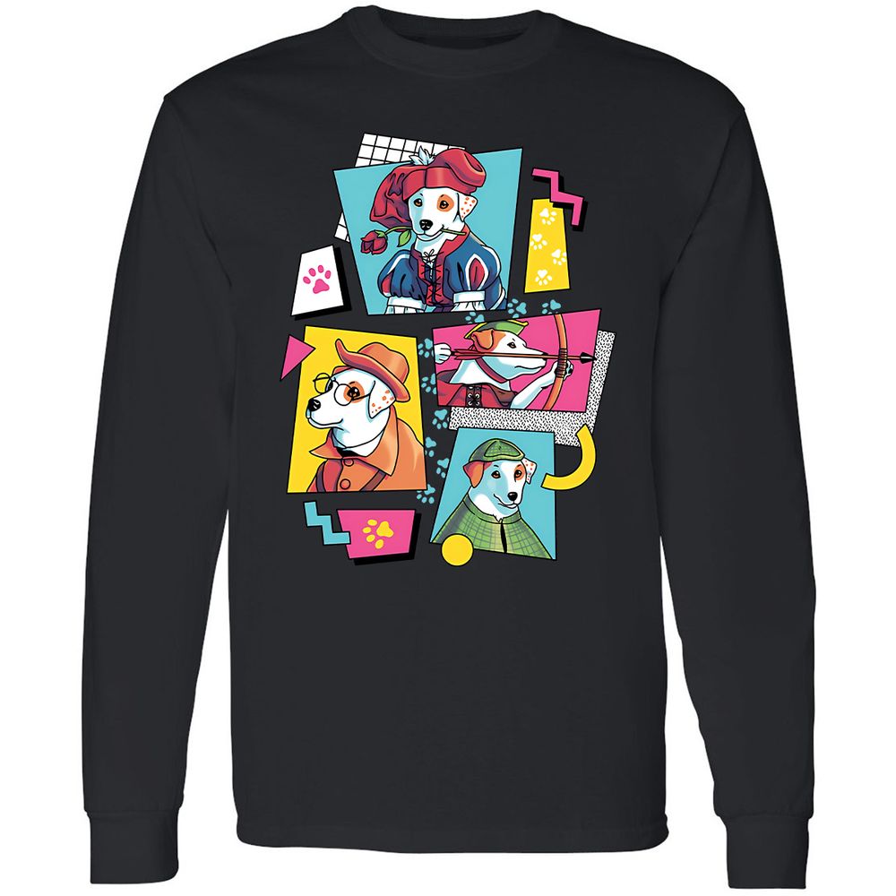 Long Sleeve T-Shirt - KXQET2MF - Black - 16