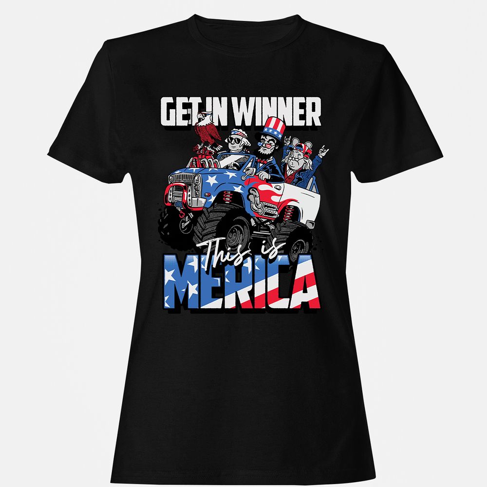 Women's T-Shirt - 8DZBFXCS - Black - 16