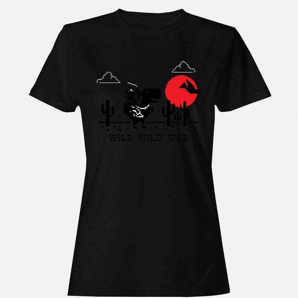 Women's T-Shirt - D34X17YH - Black - 16