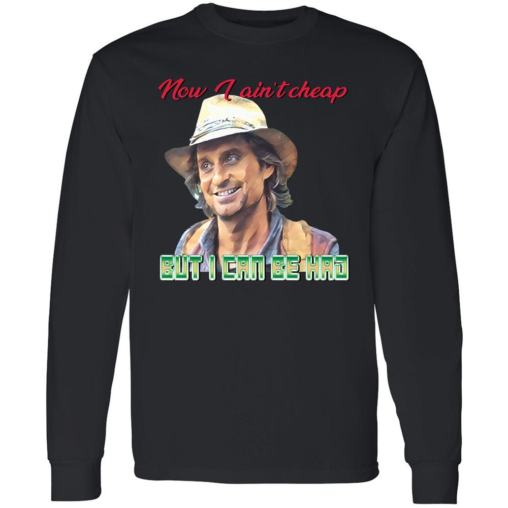 Long Sleeve T-Shirt - GS6WMLGQ - Black - 16