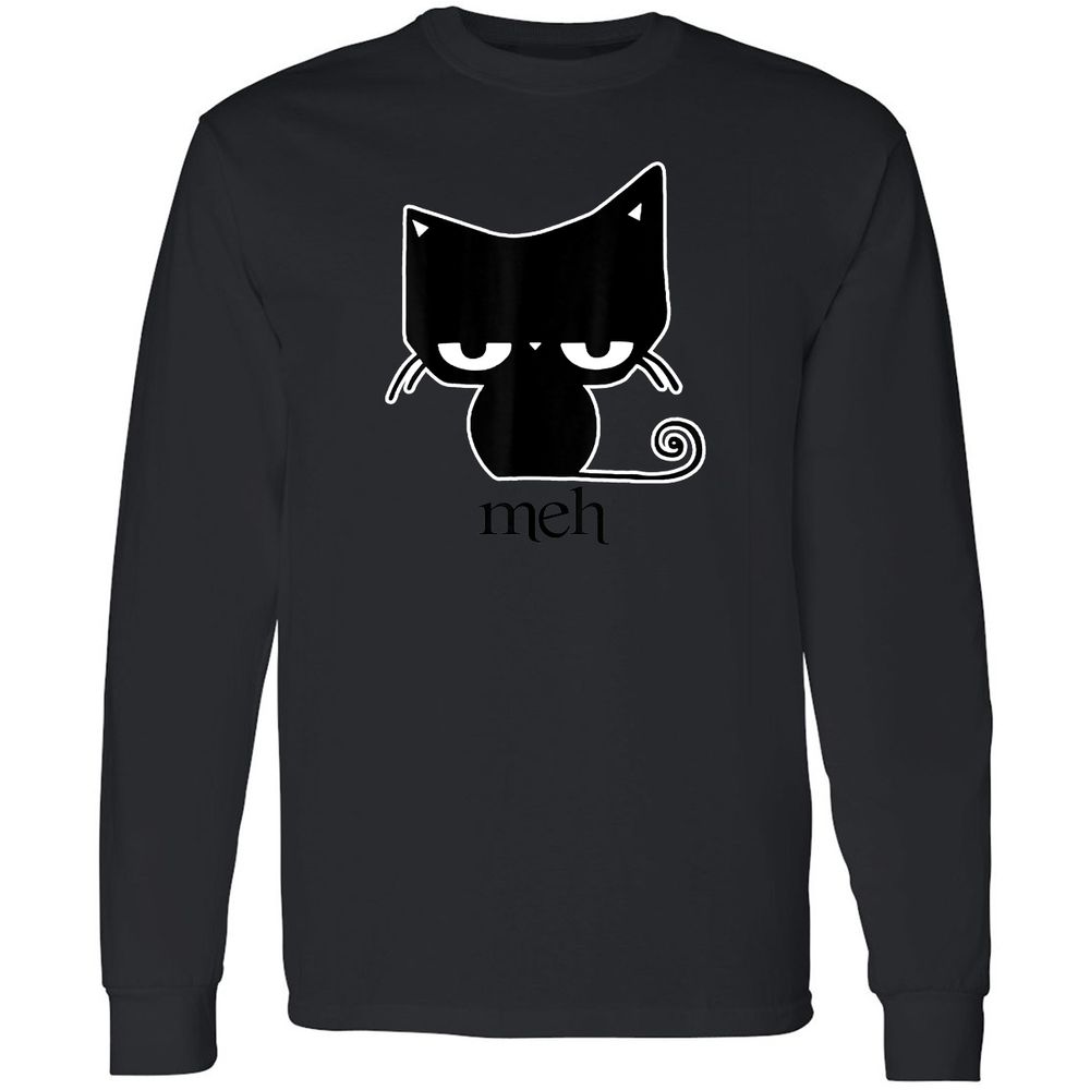Long Sleeve T-Shirt - GJJXLKN3 - Black - 16