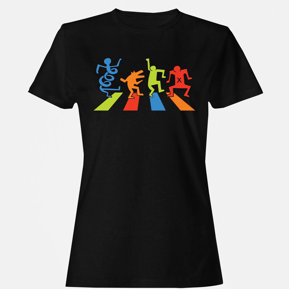Women's T-Shirt - MPP9NQMQ - Black - 16
