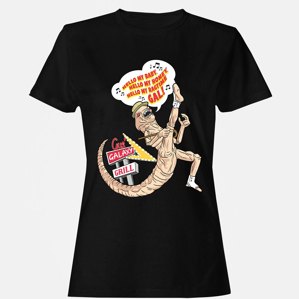 Women's T-Shirt - UA1DXSB4 - Black - 16
