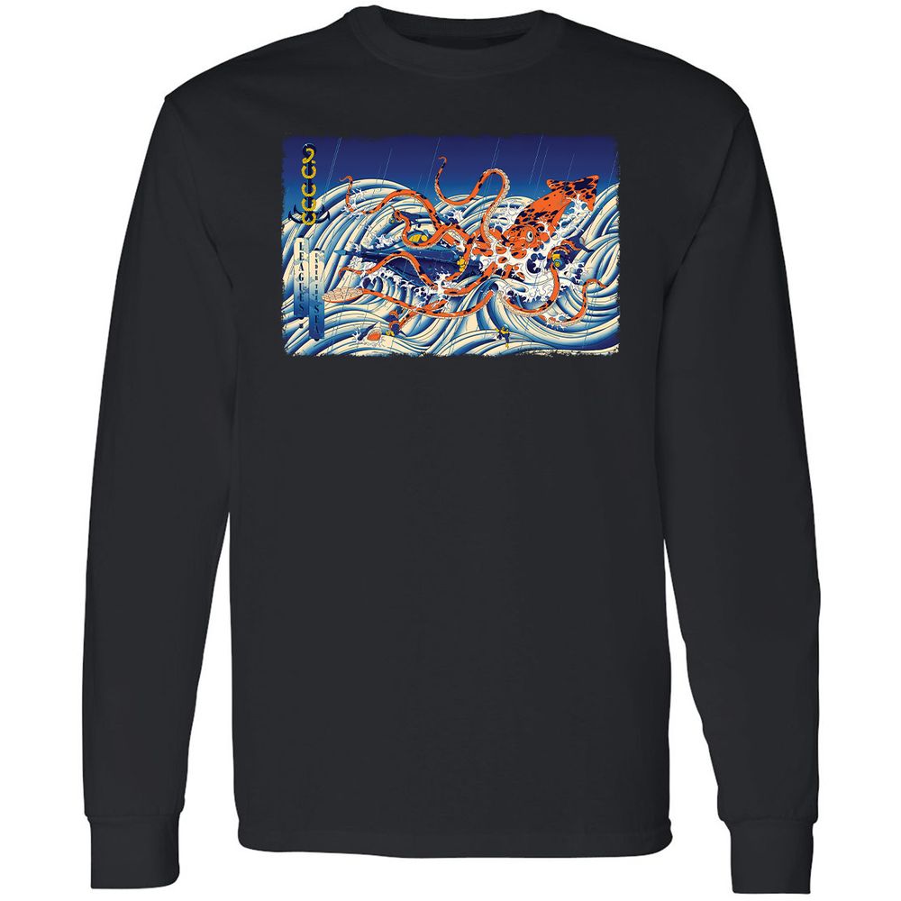 Long Sleeve T-Shirt - XQVHDVQ8 - Black - 16