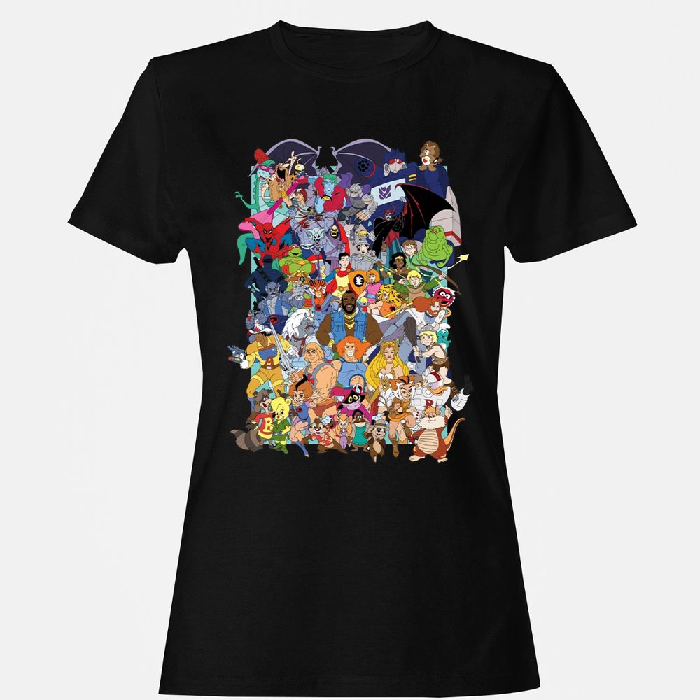 Women's T-Shirt - JRH7ME3J - Black - 16