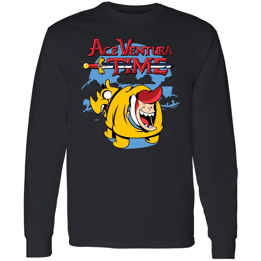 Long Sleeve T-Shirt - G9R6B53F - Black - 16