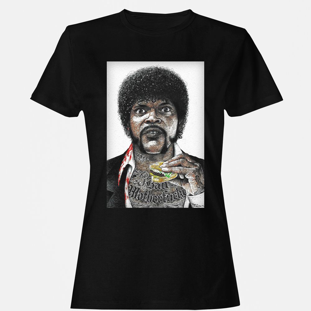Women's T-Shirt - CE8B2KKG - Black - 16