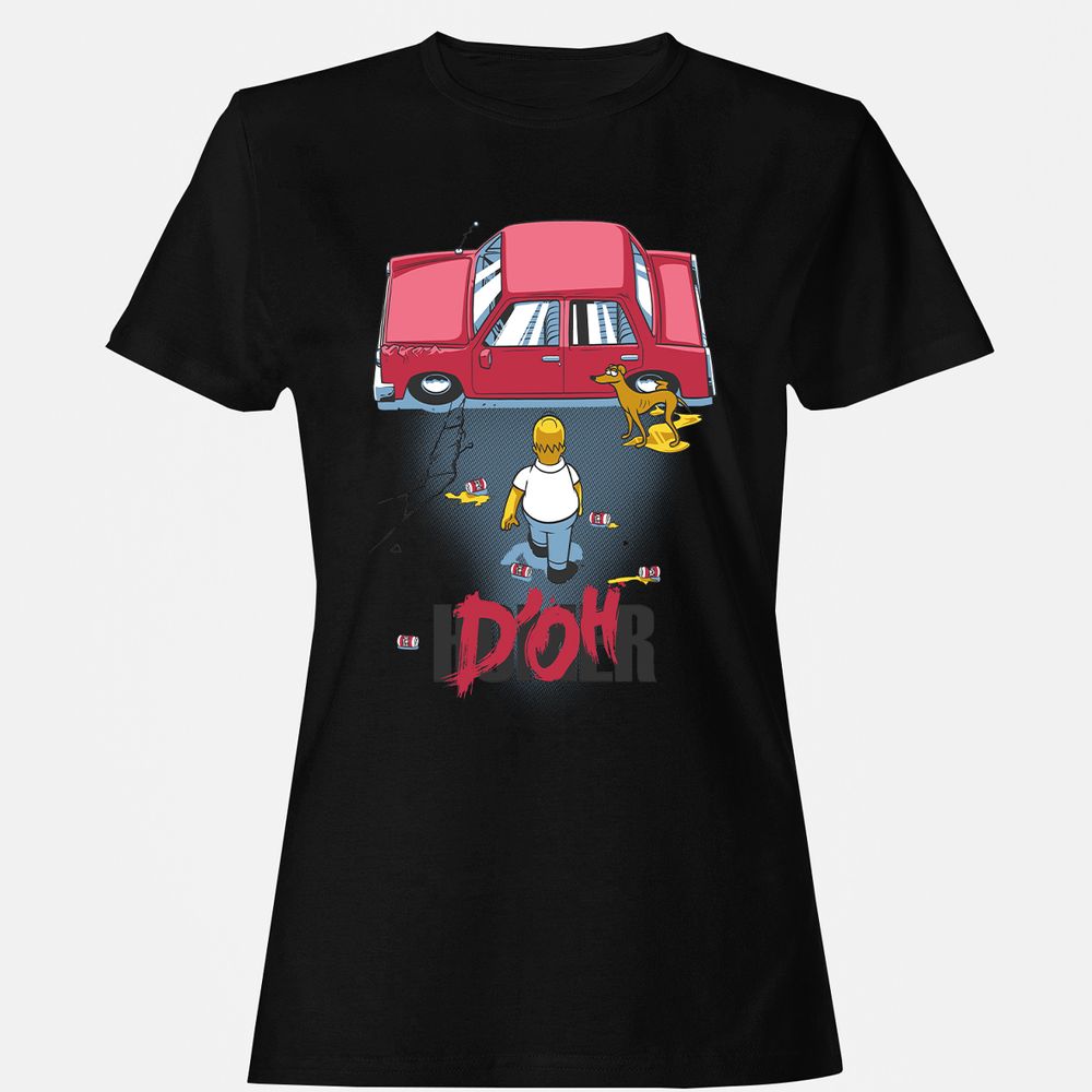 Women's T-Shirt - TFS6341G - Black - 16