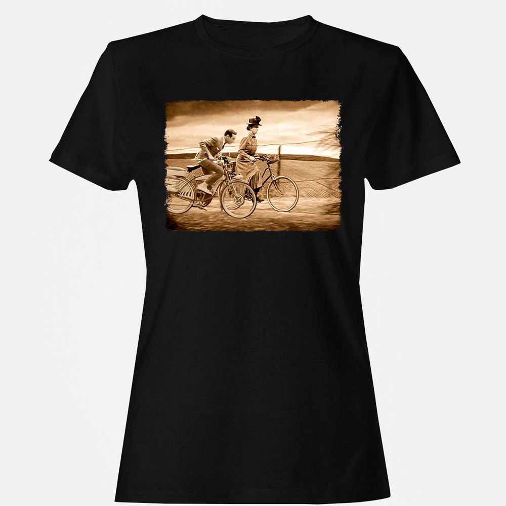 Women's T-Shirt - HNZY67J7 - Black - 16