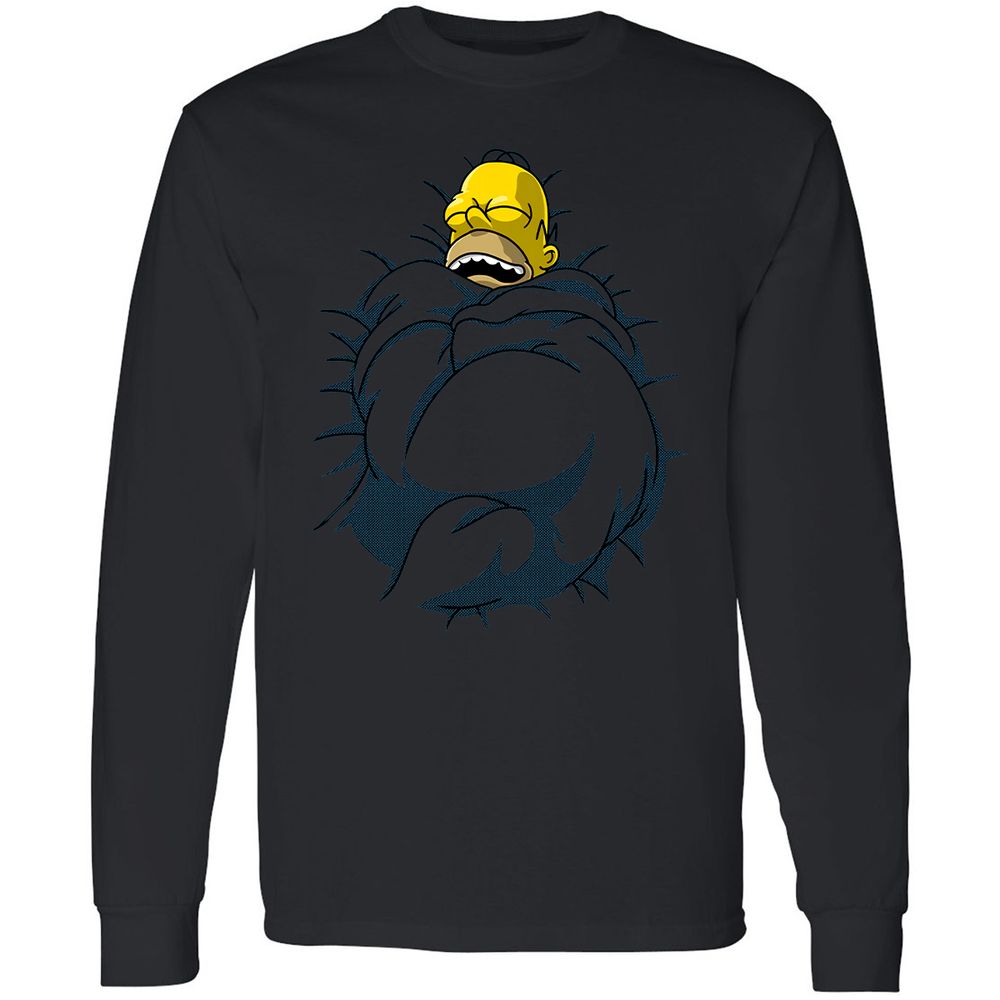 Long Sleeve T-Shirt - LMF734TT - Black - 16