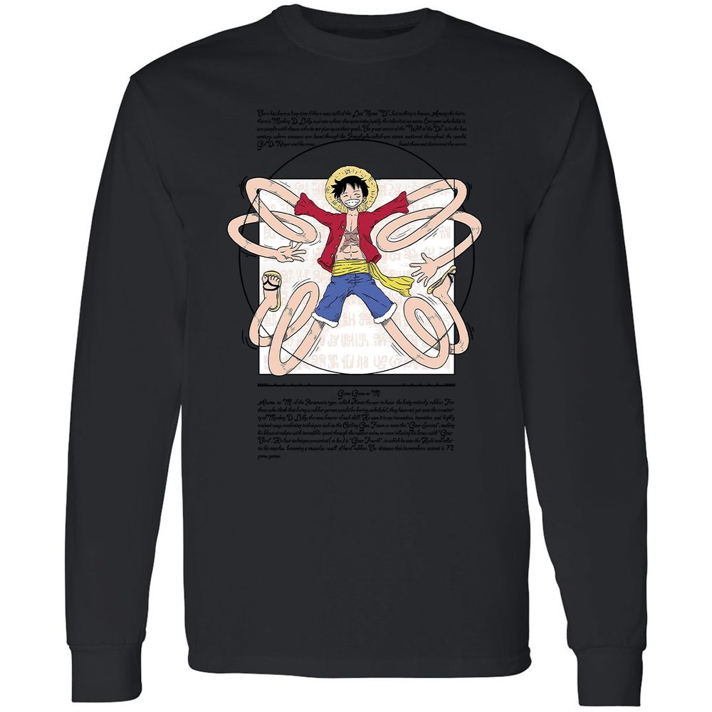 Long Sleeve T-Shirt - CG6R8PGU - Black - 16