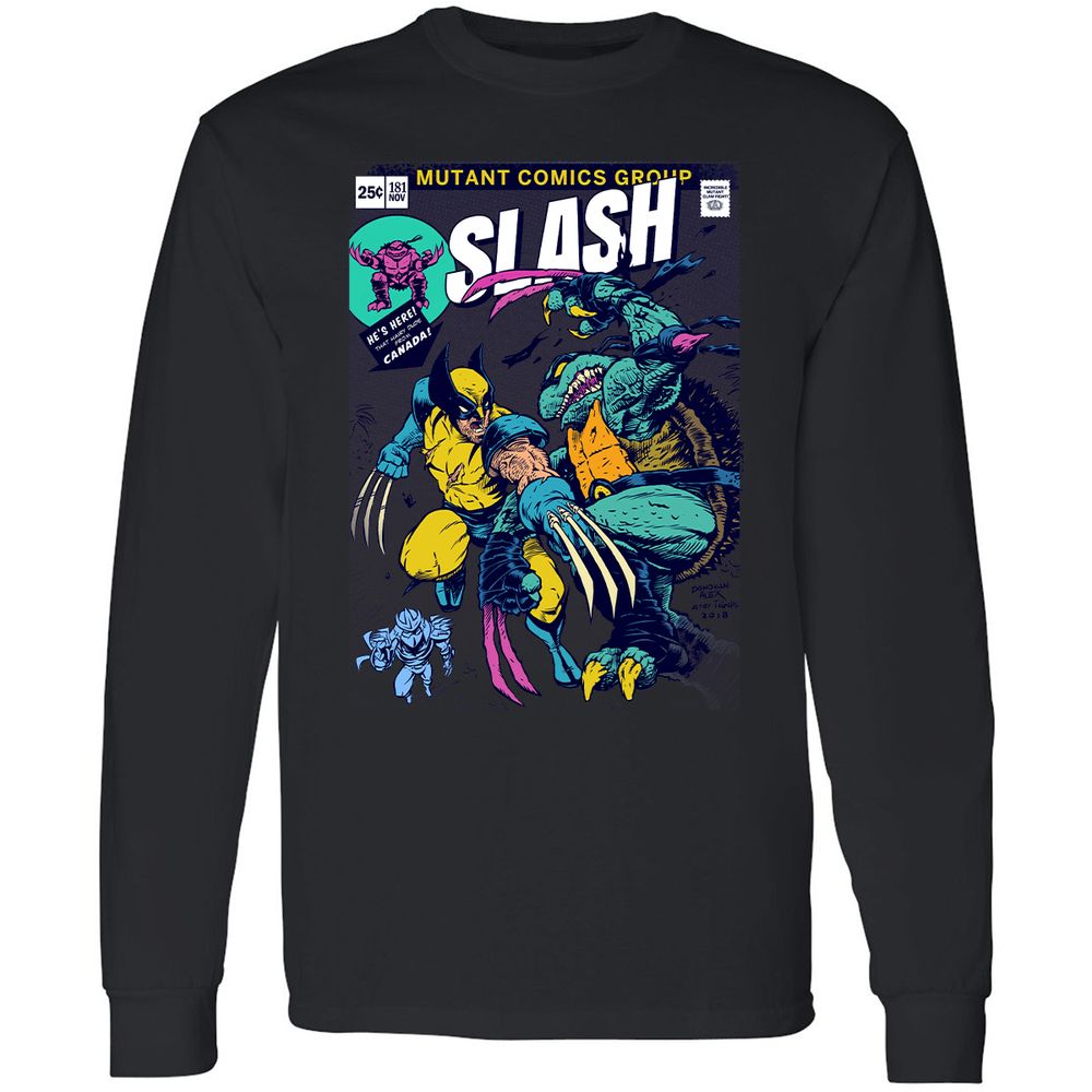 Long Sleeve T-Shirt - 43VRKSCS - Black - 16