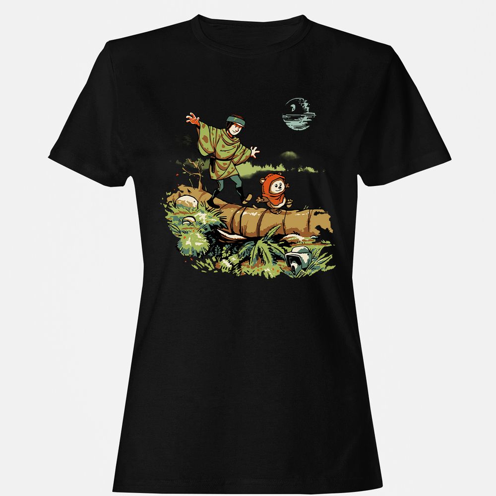 Women's T-Shirt - 8262QYA7 - Black - 16