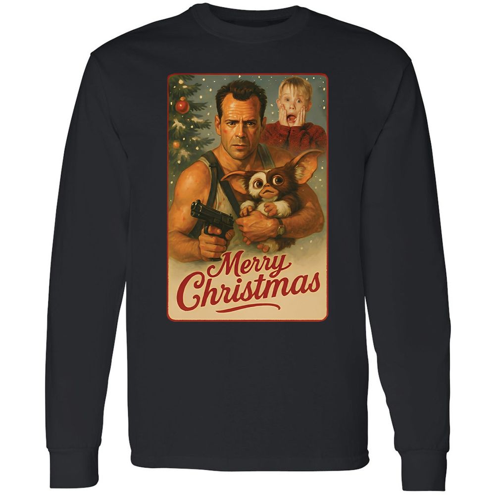 Merry Christmas - Black - 16