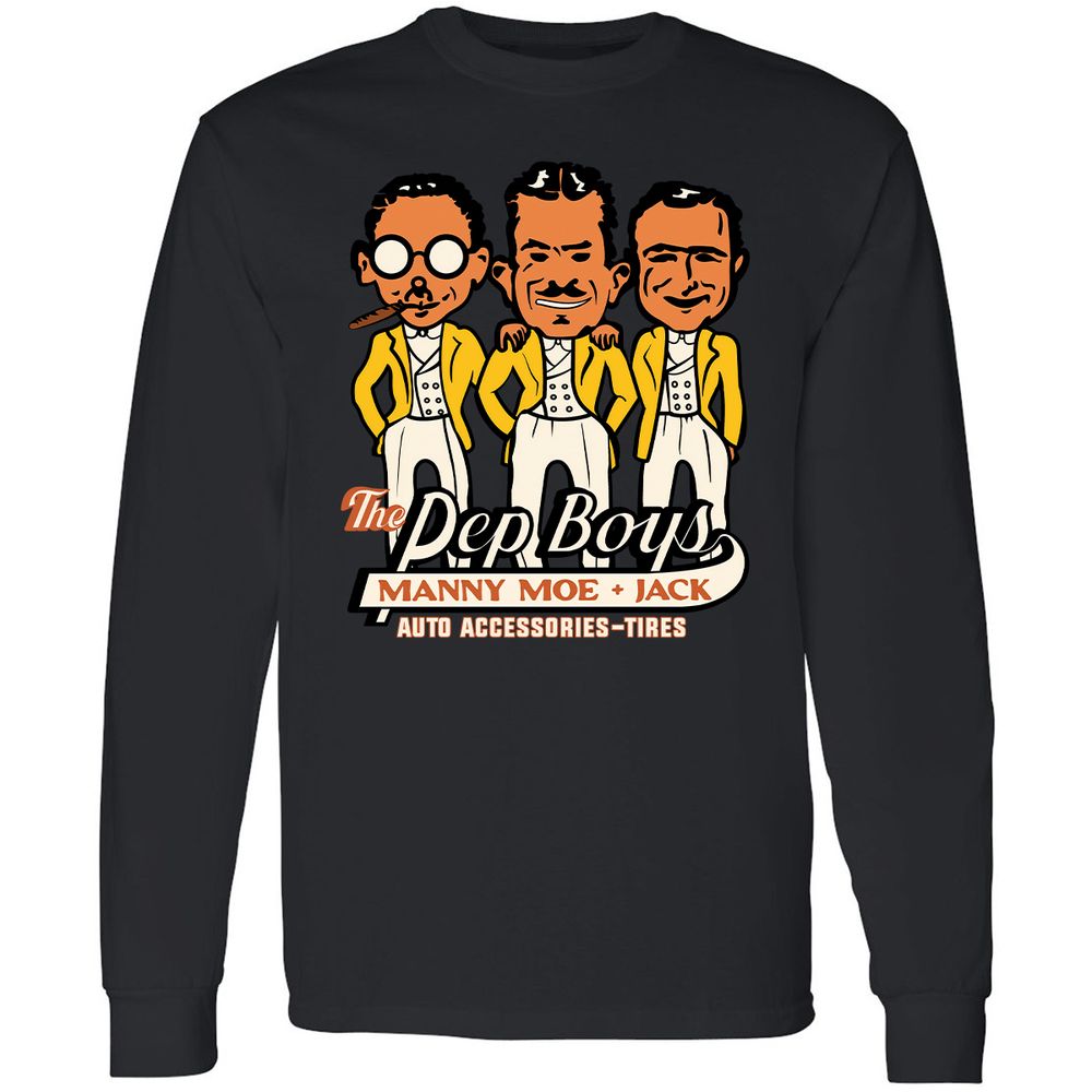 Long Sleeve T-Shirt - QREW8FQ6 - Black - 16