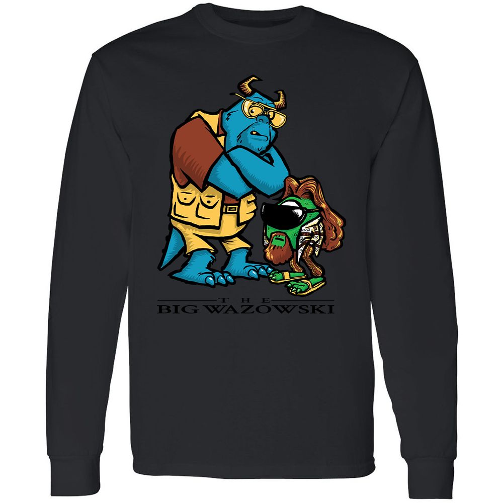 Long Sleeve T-Shirt - WS1LLF4Y - Black - 16