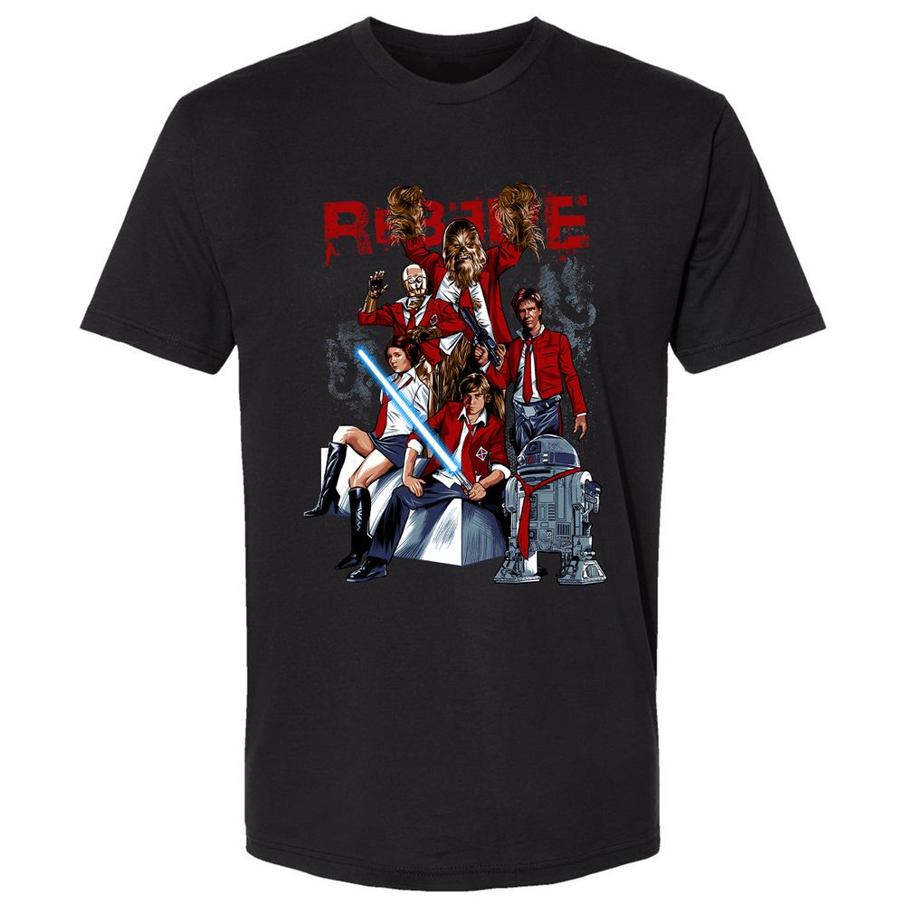 Premium Unisex T-Shirt - V4UPPD7T - Black - 16