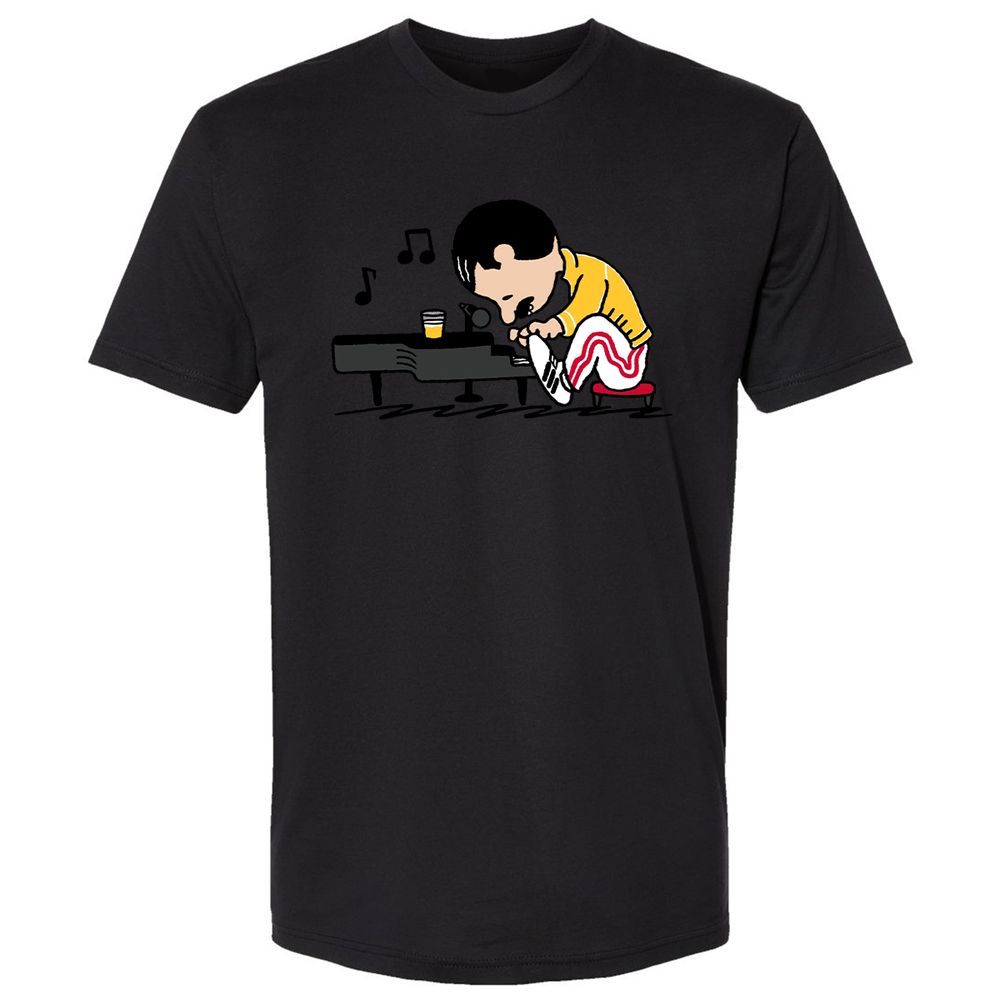 Premium Unisex T-Shirt - F4DMSUVH - Black - 16