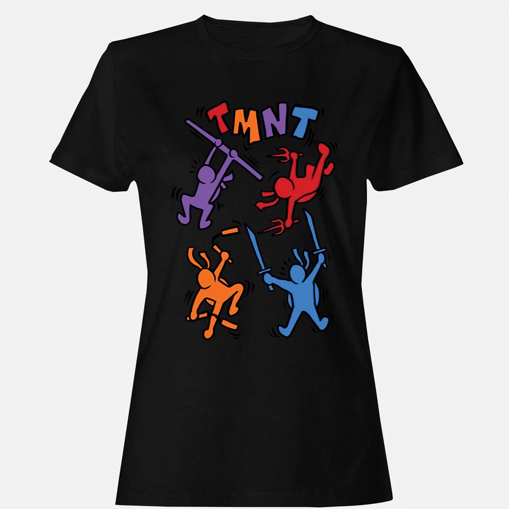 Women's T-Shirt - 4RBA75EJ - Black - 16