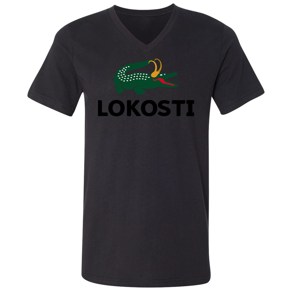 Unisex V-Neck T-Shirt - GNF58UEB - Black - 16