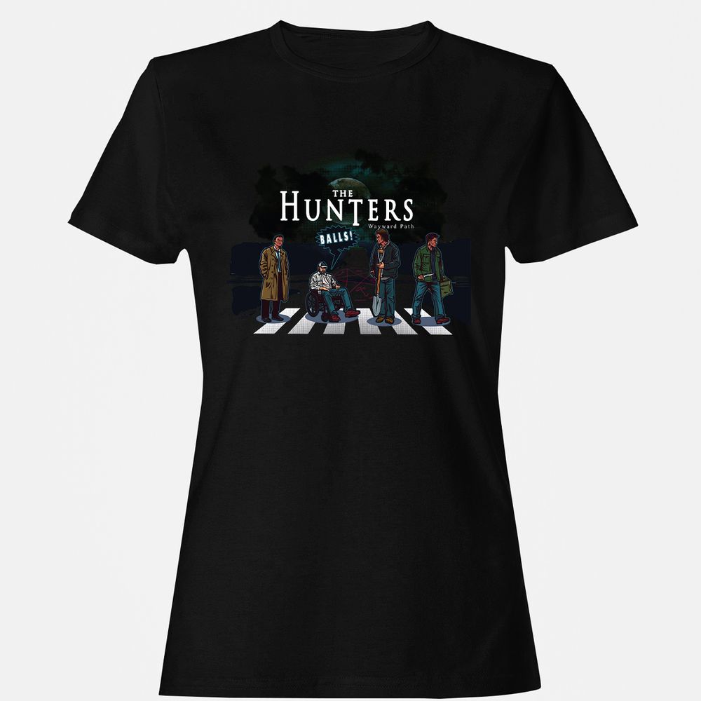 Women's T-Shirt - E6RH3PVZ - Black - 16