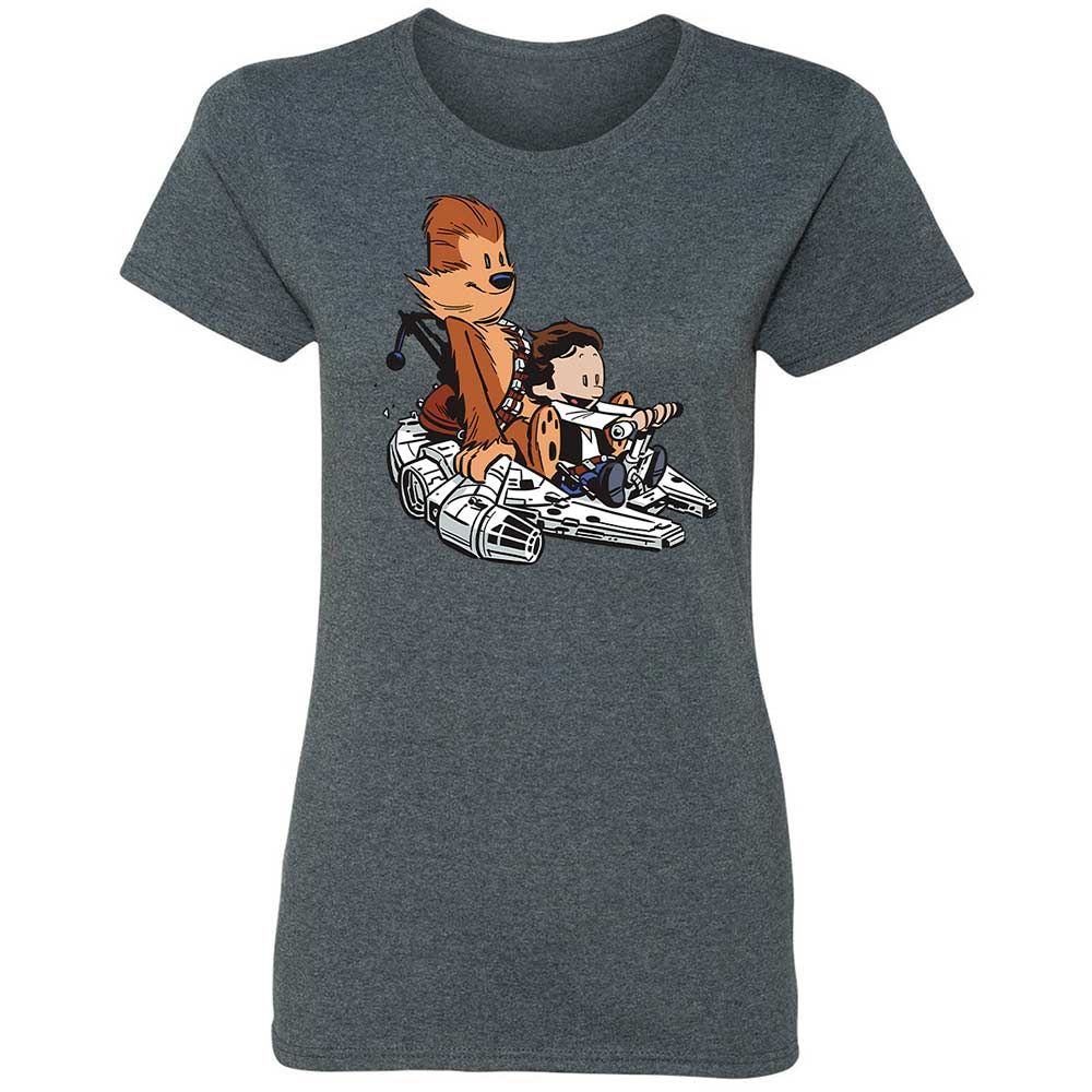 Han and Chewie - Dark Heather - 16