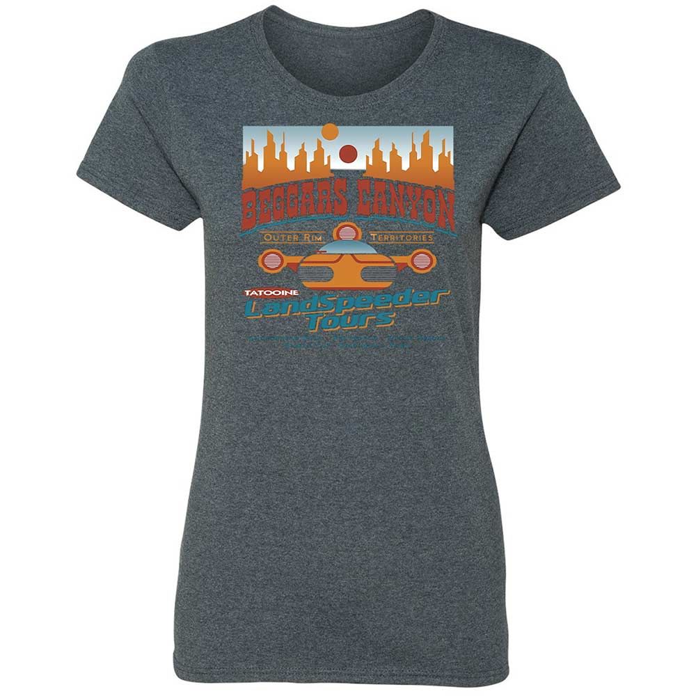 Women's T-Shirt - 747Z9QBP - Dark Heather - 16