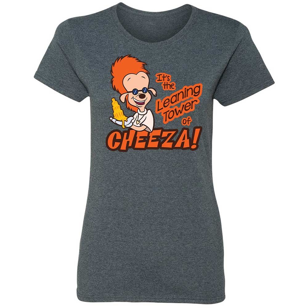 Leaning Tower of Cheeza - Dark Heather - 16