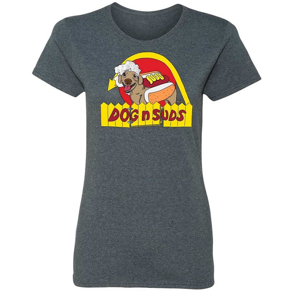 Dog n Suds Dachshund - Dark Heather - 16