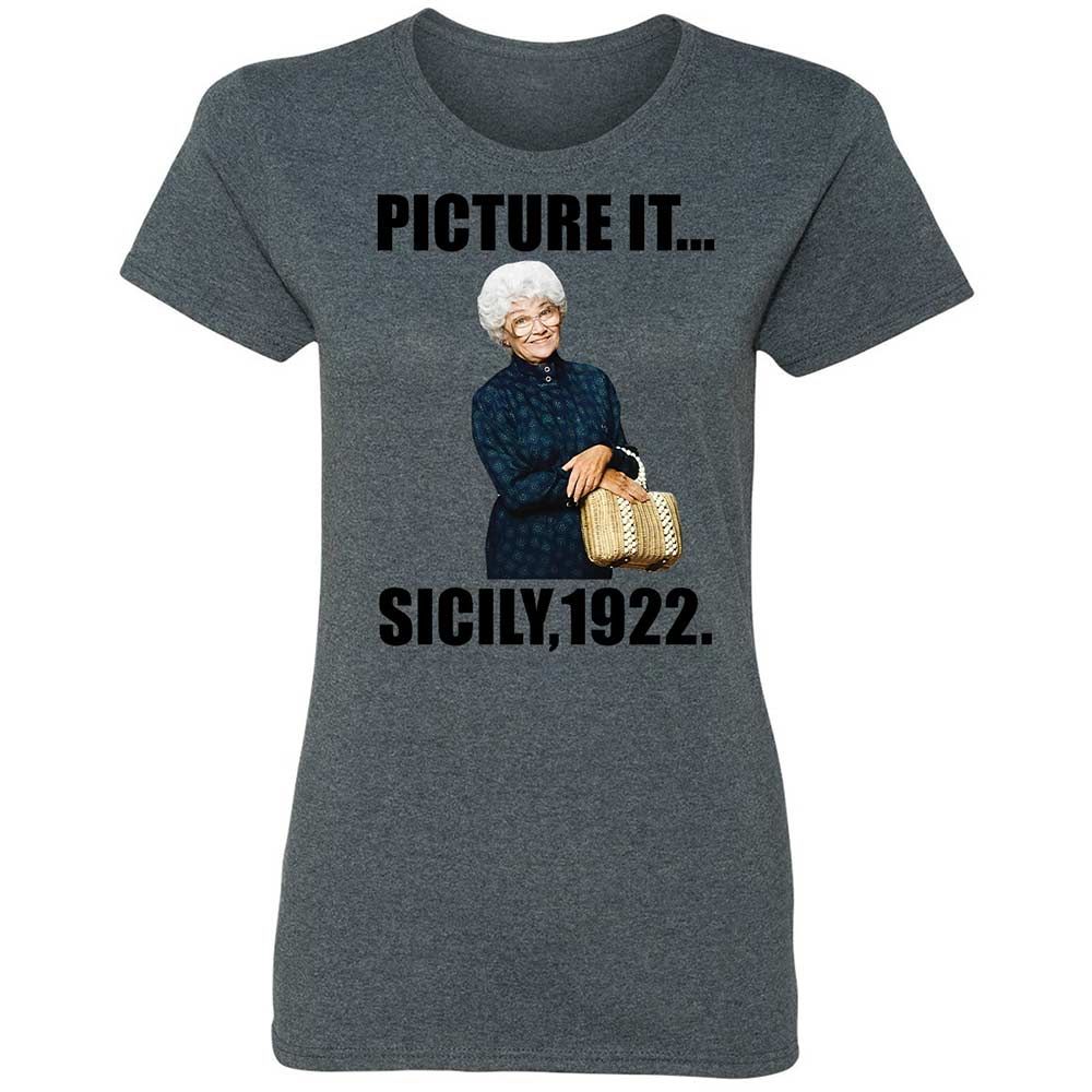 Women's T-Shirt - J2GU3Q2A - Dark Heather - 16