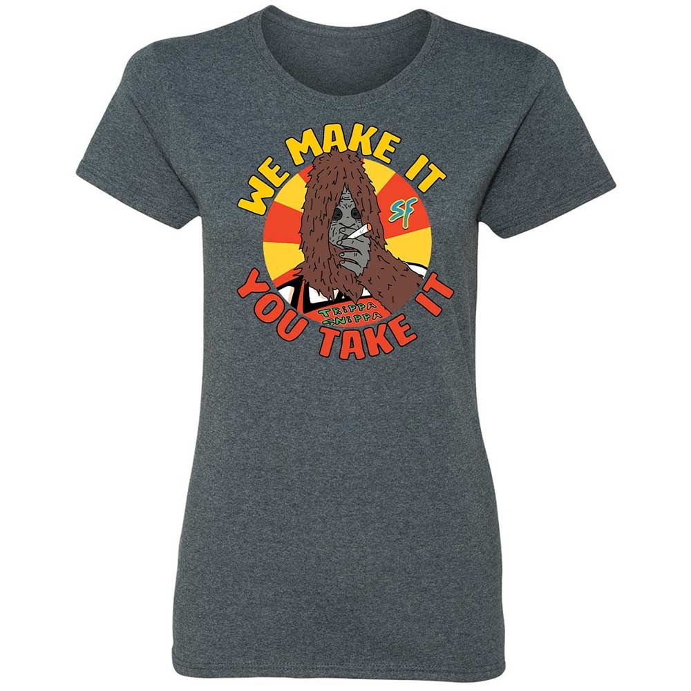 Women's T-Shirt - KAZ48E6V - Dark Heather - 16