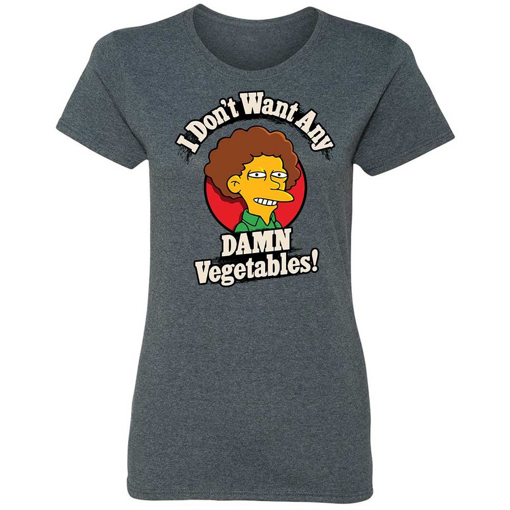 I Don't Want Any Damn Vegetables! - Dark Heather - 16