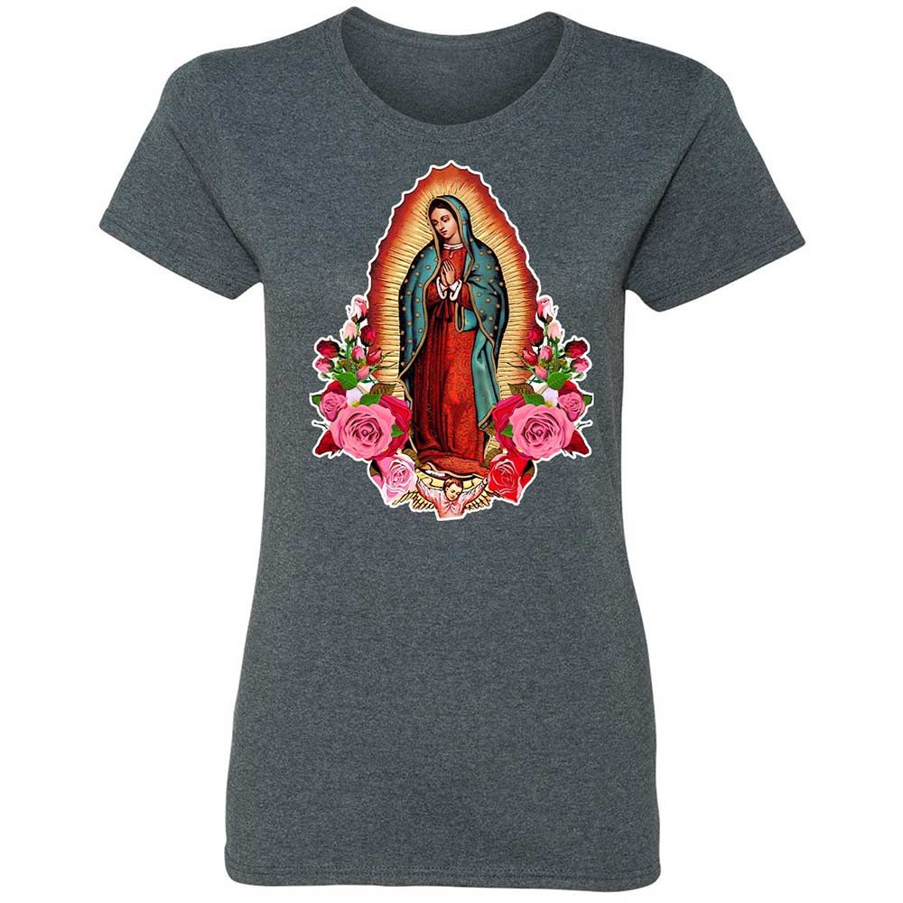 Our Lady of Guadalupe - Dark Heather - 16