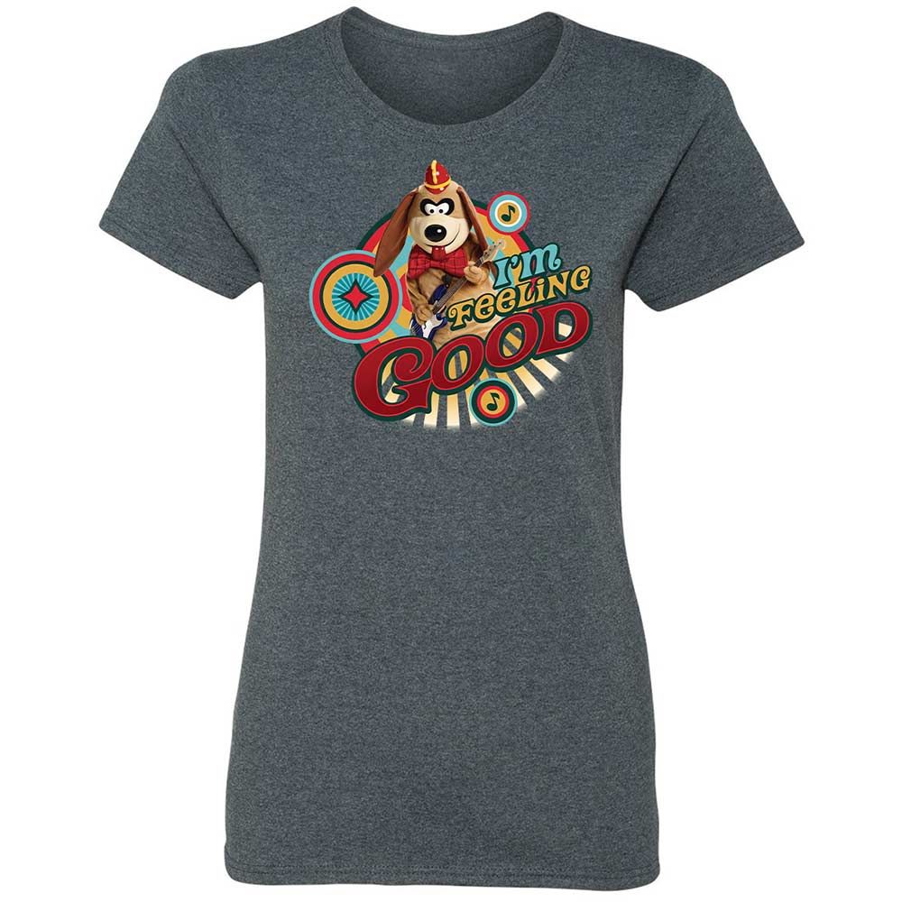 Women's T-Shirt - VU9XPN32 - Dark Heather - 16