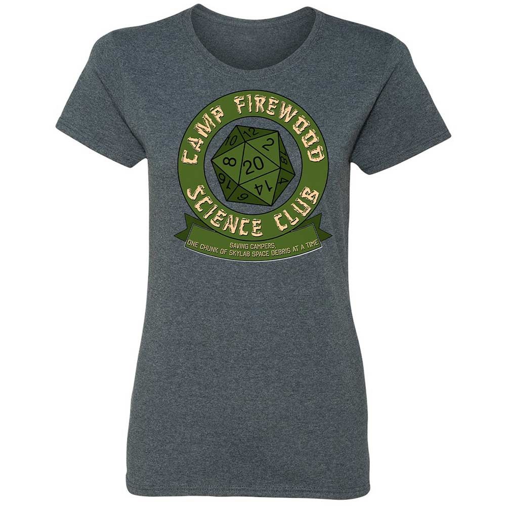 Camp Firewood Science Club - Dark Heather - 16