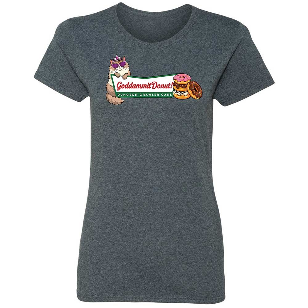 Women's T-Shirt - JY4RPVZD - Dark Heather - 16