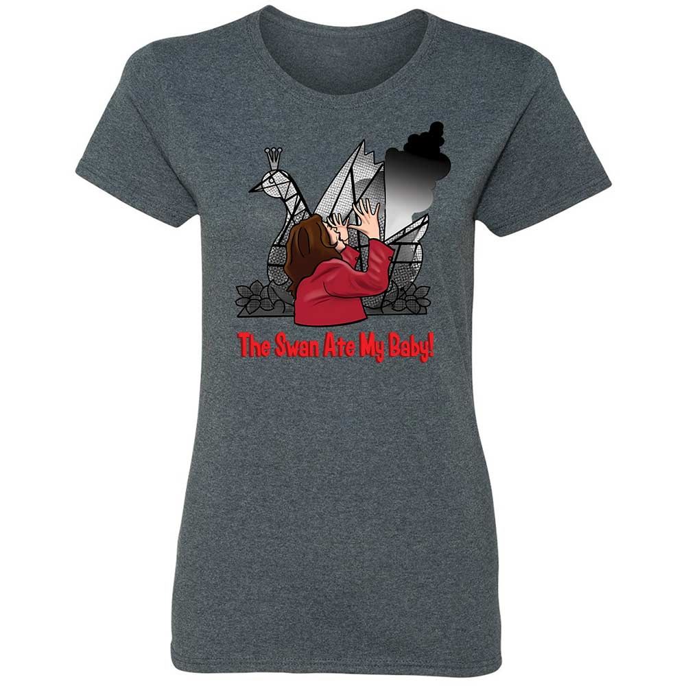 The Swan Ate My Baby - Dark Heather - 16