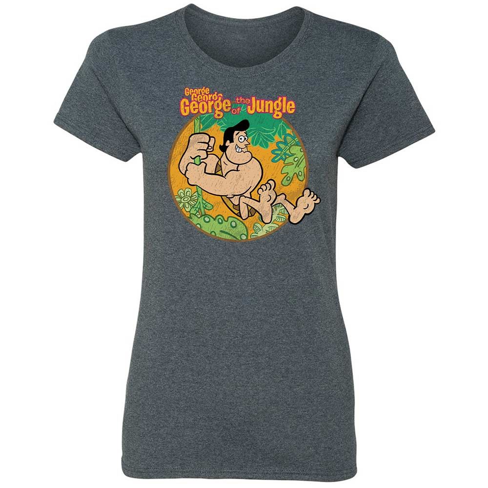 Women's T-Shirt - 1VBVU6LF - Dark Heather - 16