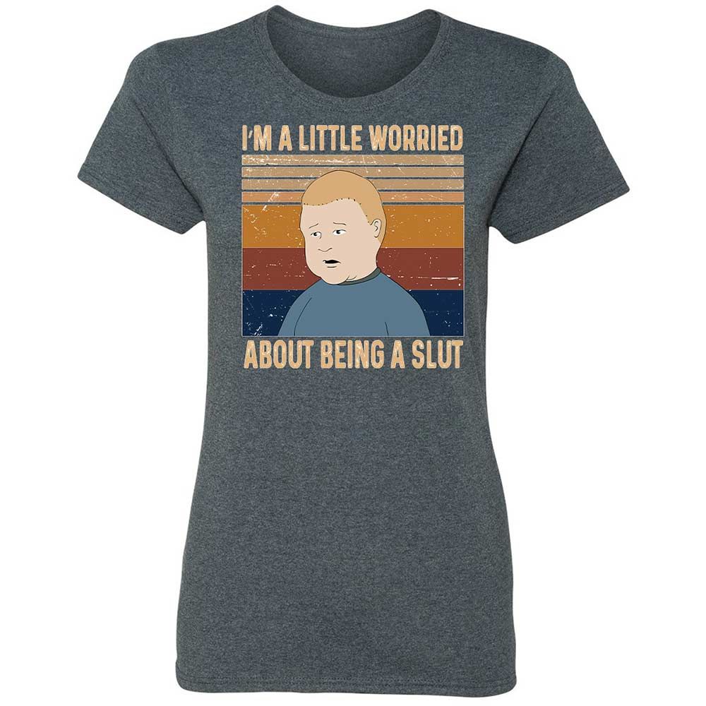 I'm a Little Worried About Being a Slut - Dark Heather - 16
