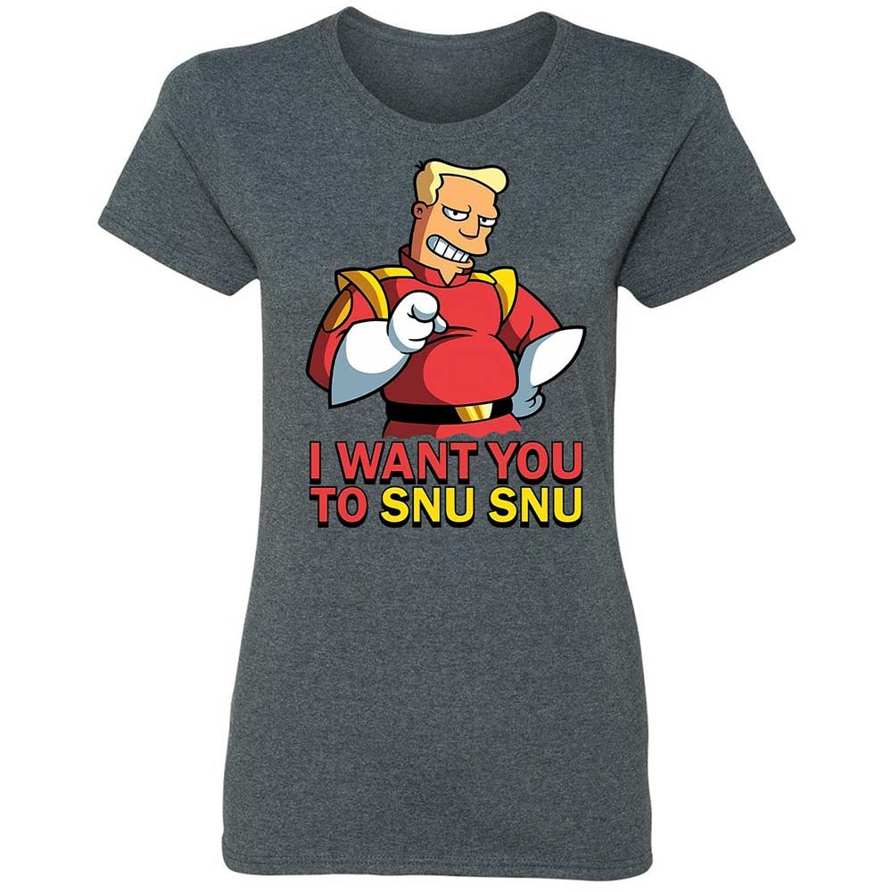 Women's T-Shirt - S4QG8ZQA - Dark Heather - 16